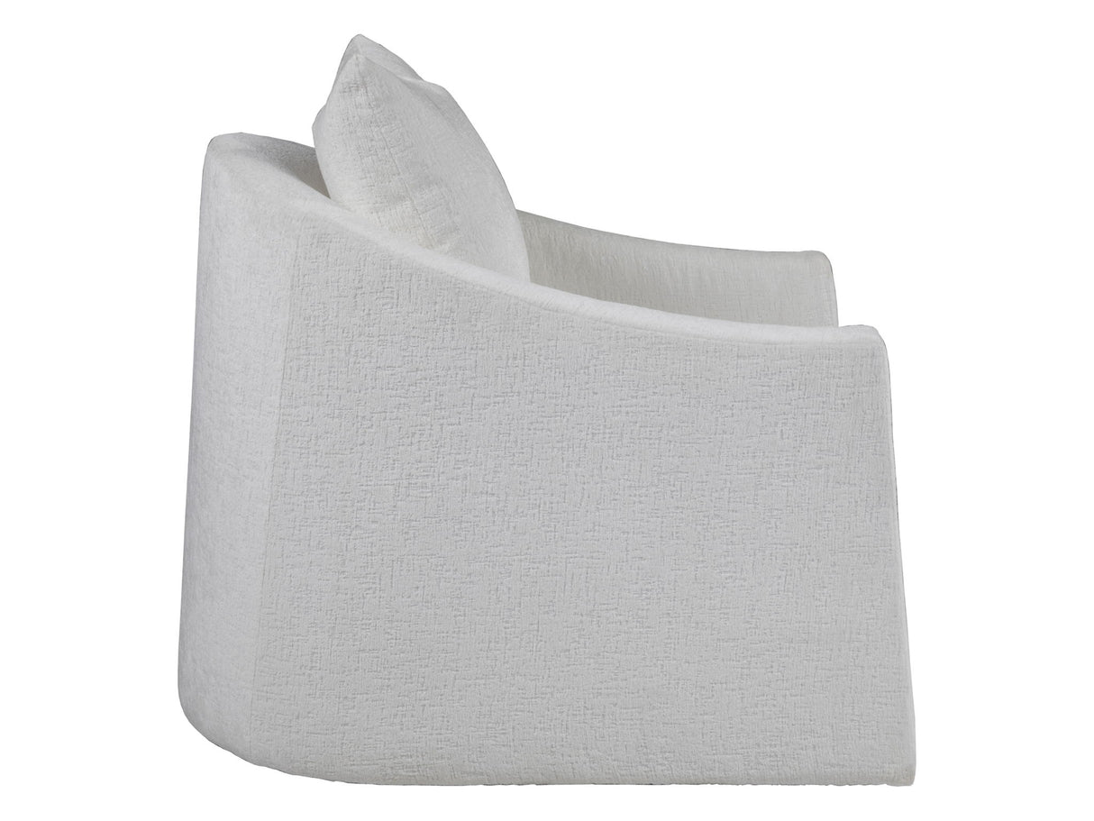 Artistica Upholstery - Brigitte Swivel Chair - White