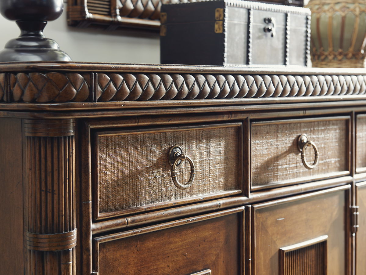 Bali Hai - Trident Buffet - Dark Brown