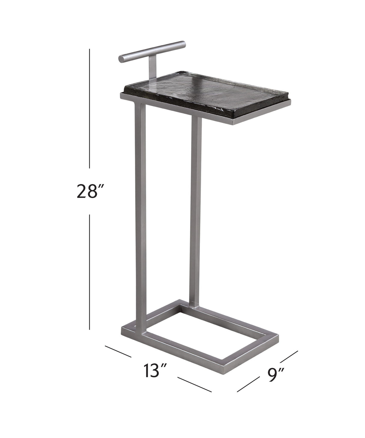 Evelyn - Accent Table - Dark Gray