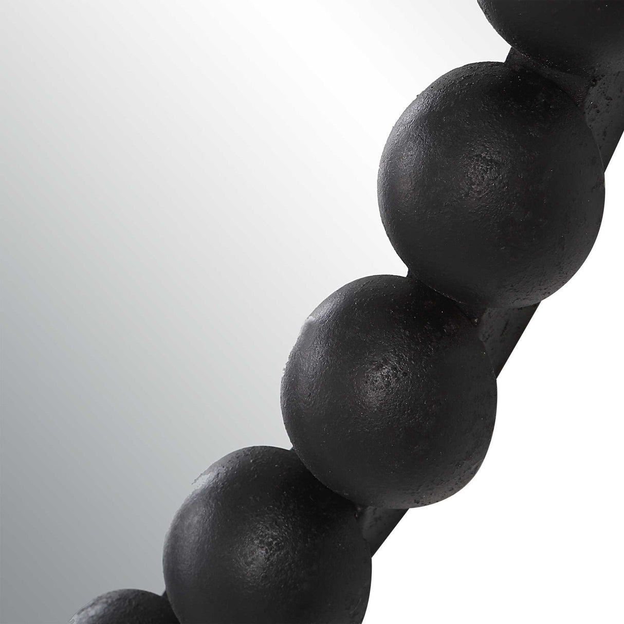 Serna - Black Oval Mirror