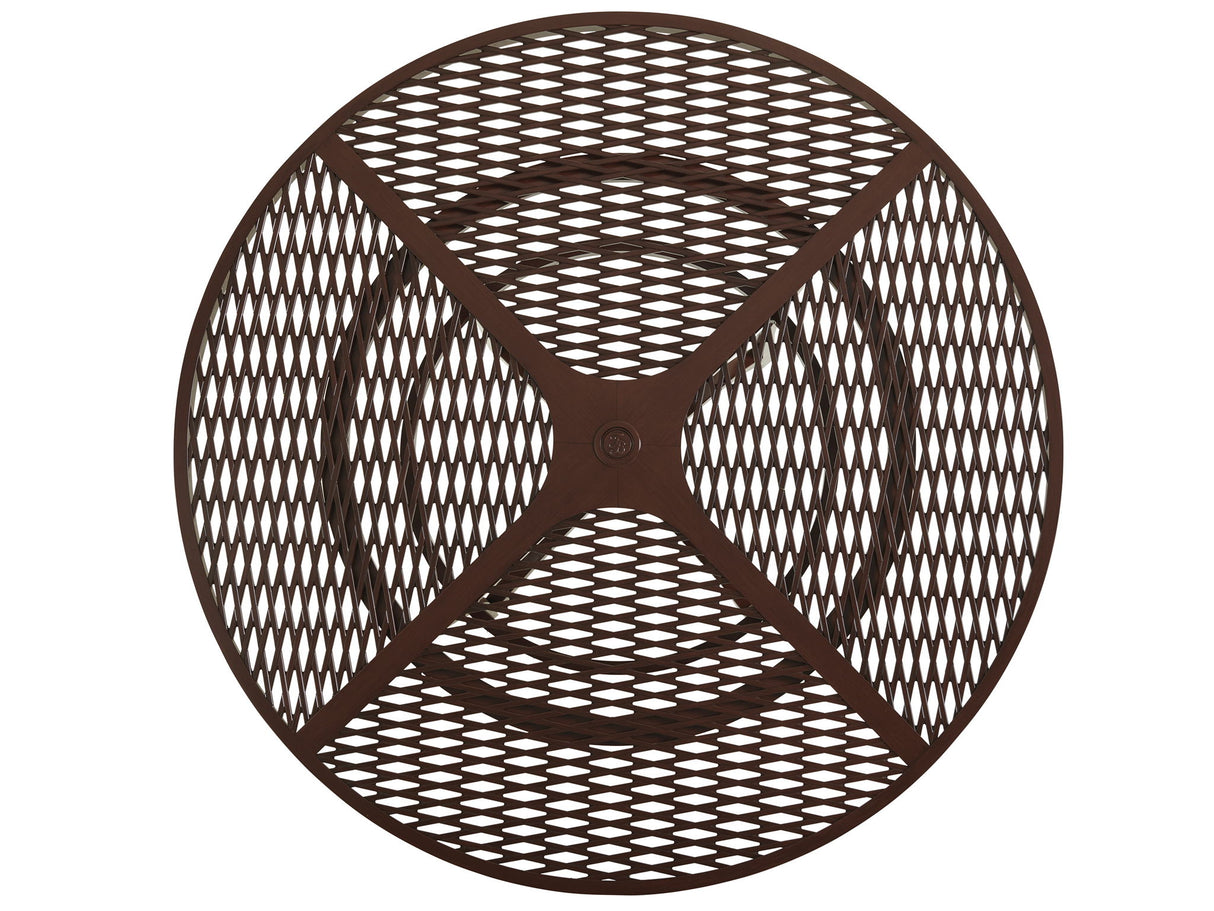 Abaco - Round Dining Table - Dark Brown