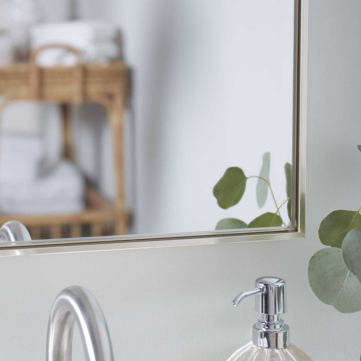 Mirror Vertically Or Horizontall - Warm Silver