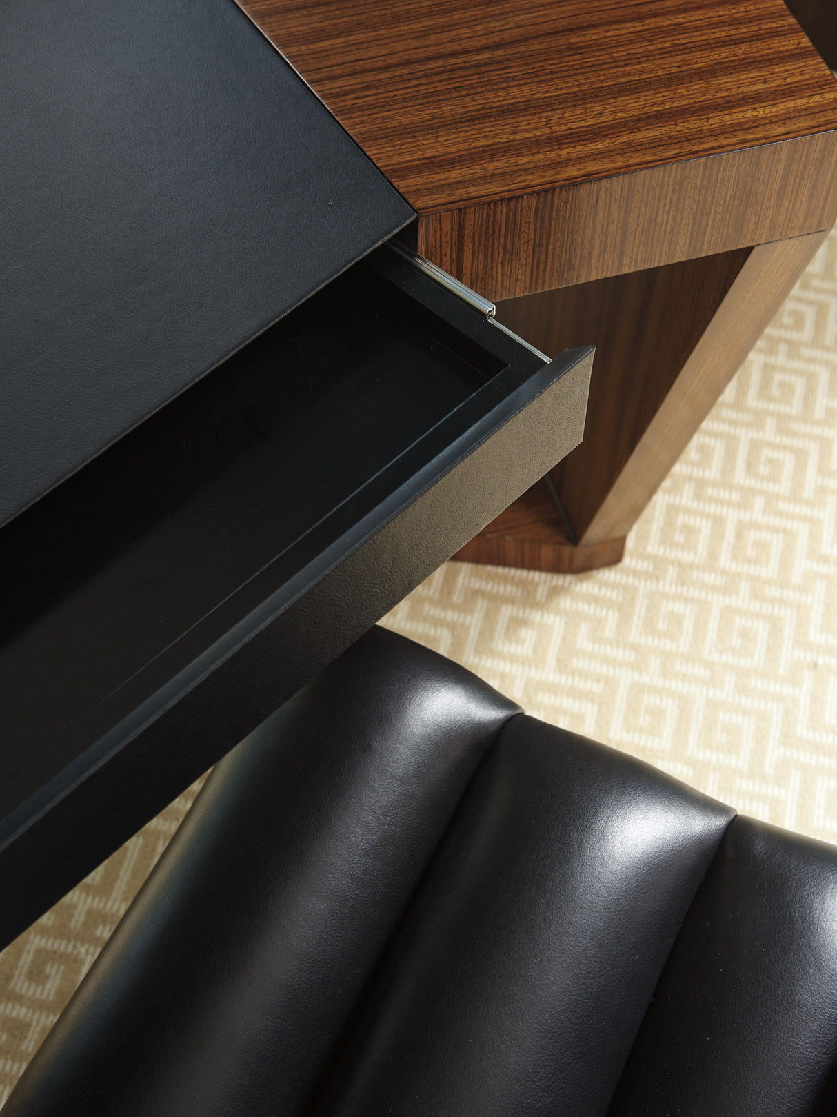 Aventura - Paragon Angled Writing Table - Dark Brown