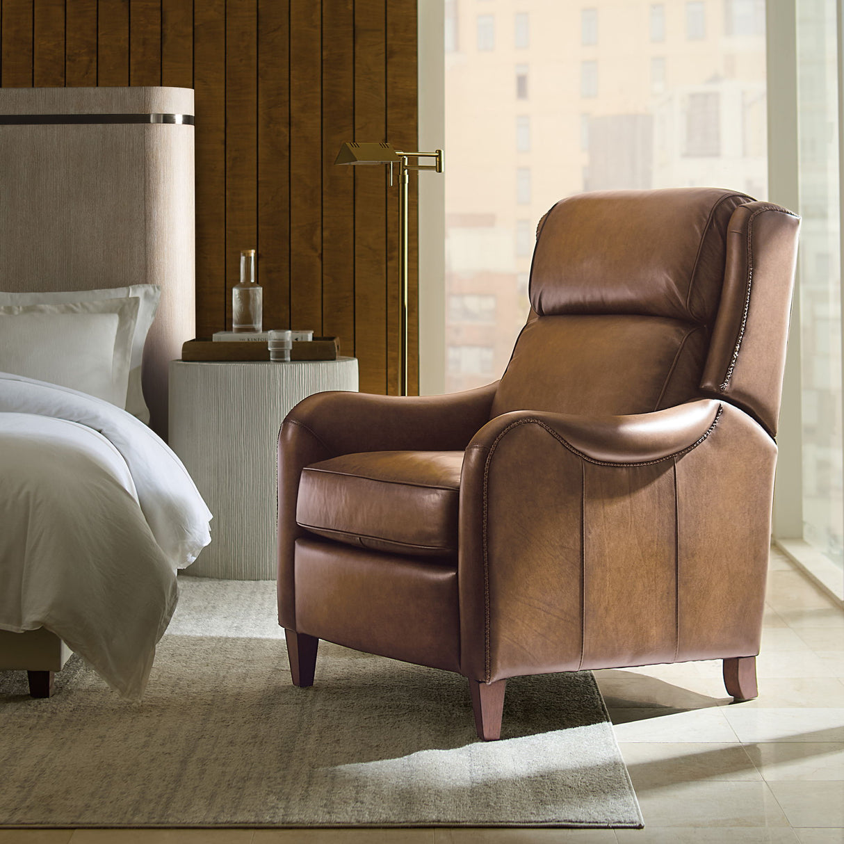 RC - Carrington Power Recliner With Power Headrest