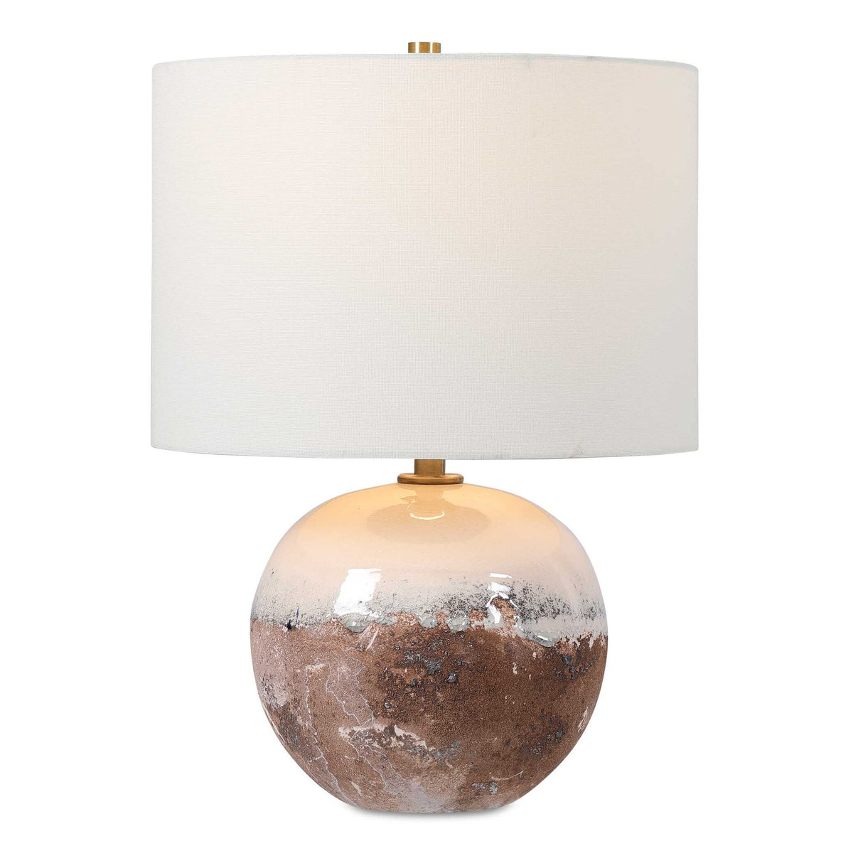 Durango - Terracotta Accent Lamp - Brown, Dark