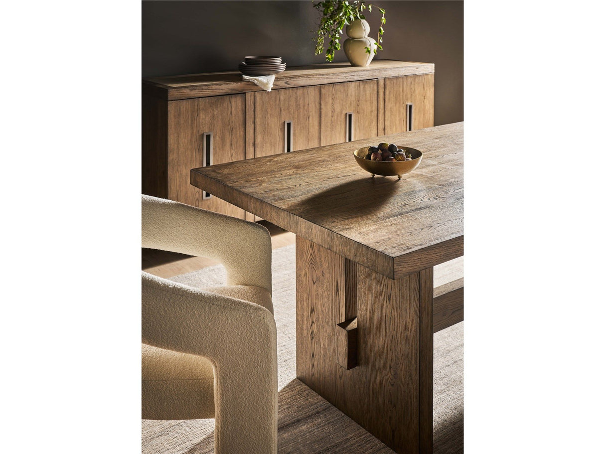 Modern - Eden Dining Table - Dark Brown