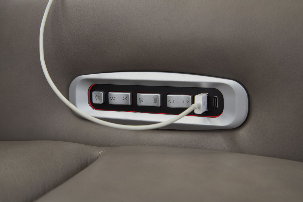 5Z-Comfort - Relaxation - Power Reclining Loveseat with Console / Adj Headrest