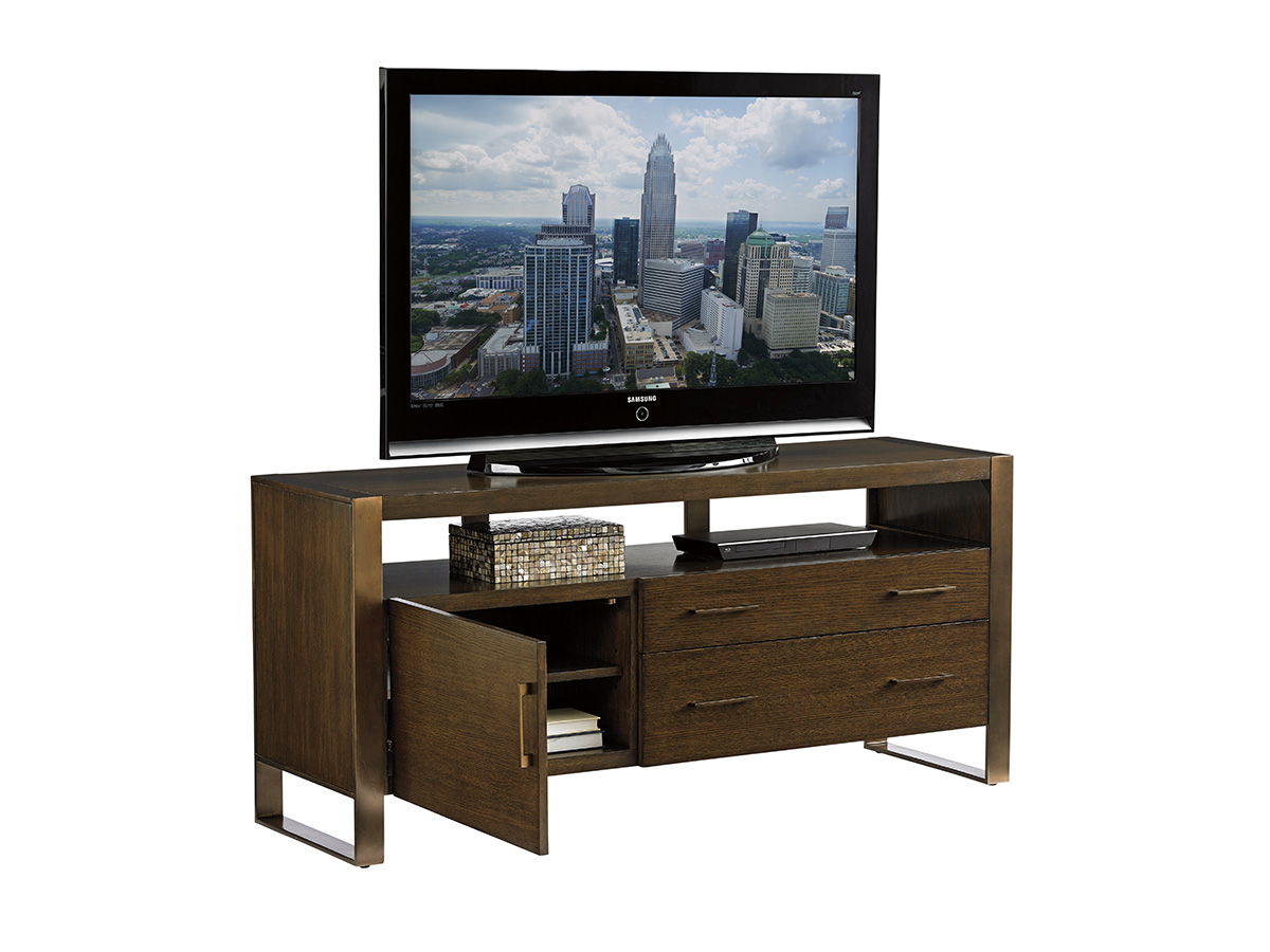 Cross Effect - Paramount Media Console - Dark Brown