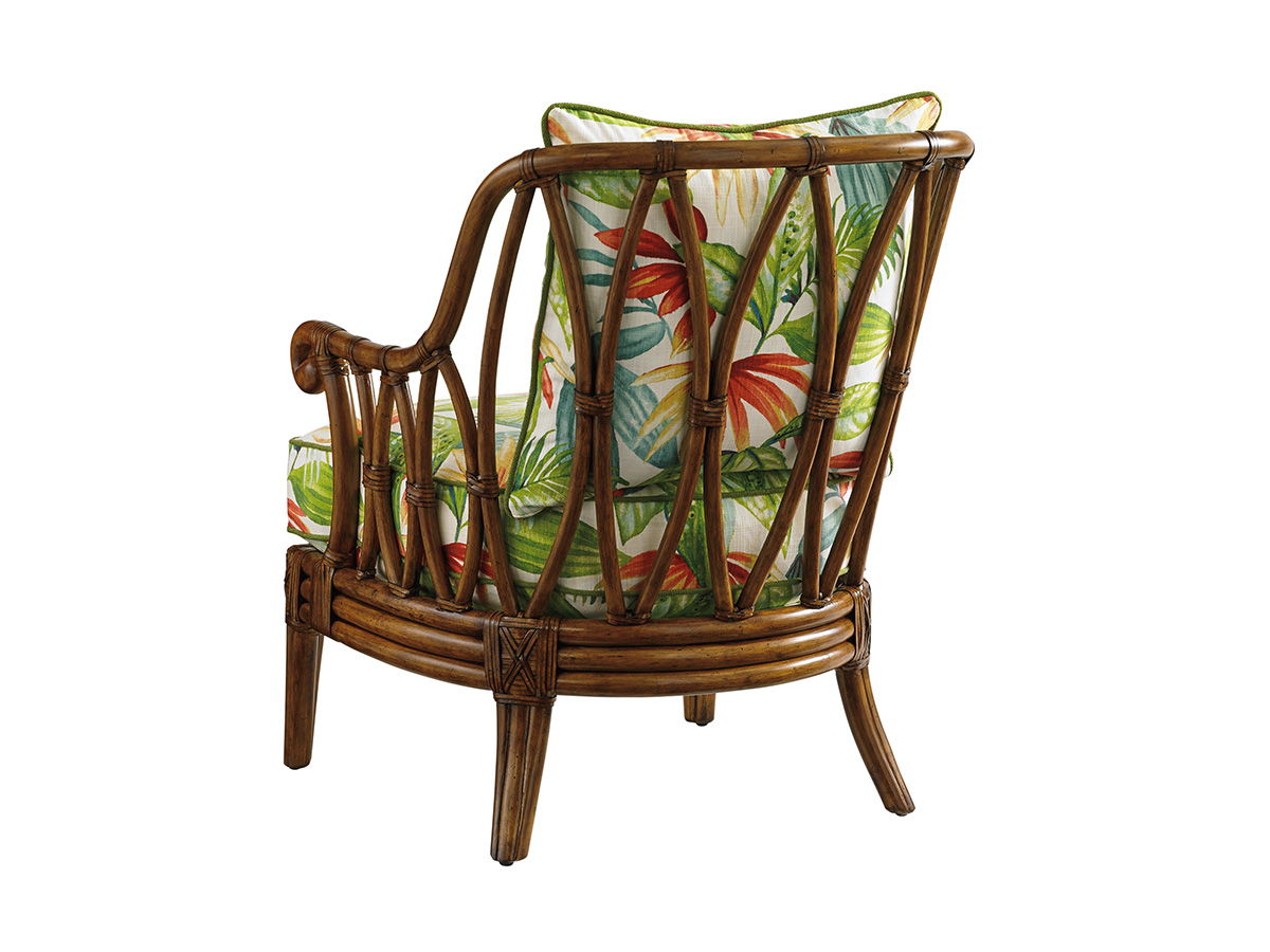 Tommy Bahama Upholstery - Ocean Breeze Chair - Dark Brown