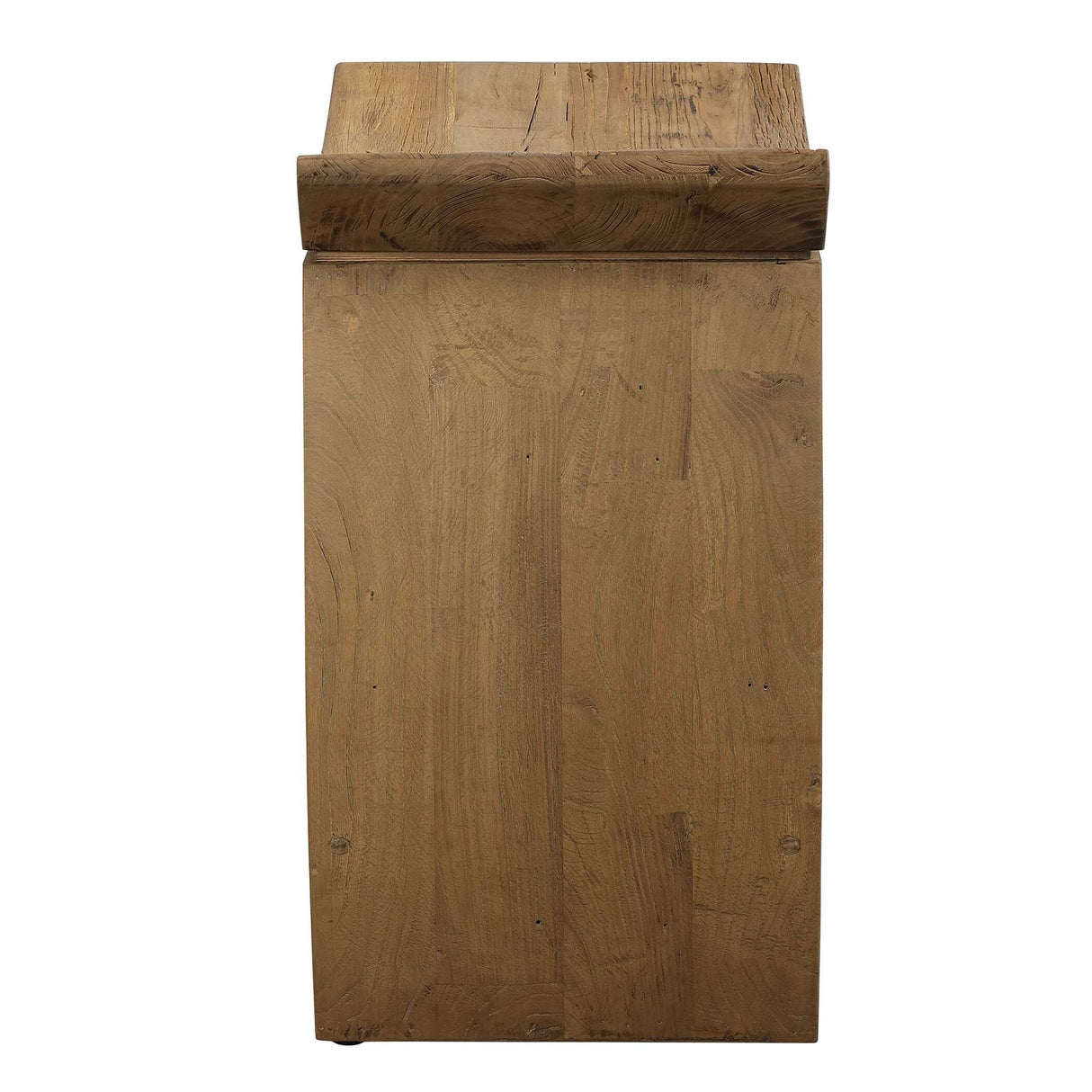 Connor - Modern Wood Counter Stool - Light Brown