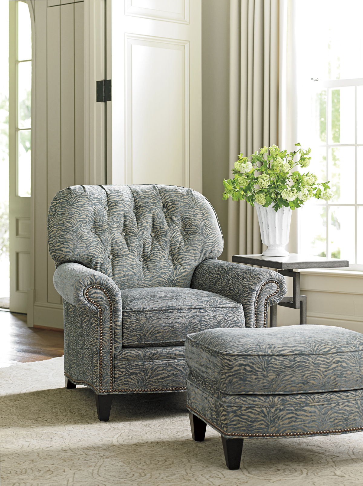Oyster Bay - Bayville Ottoman