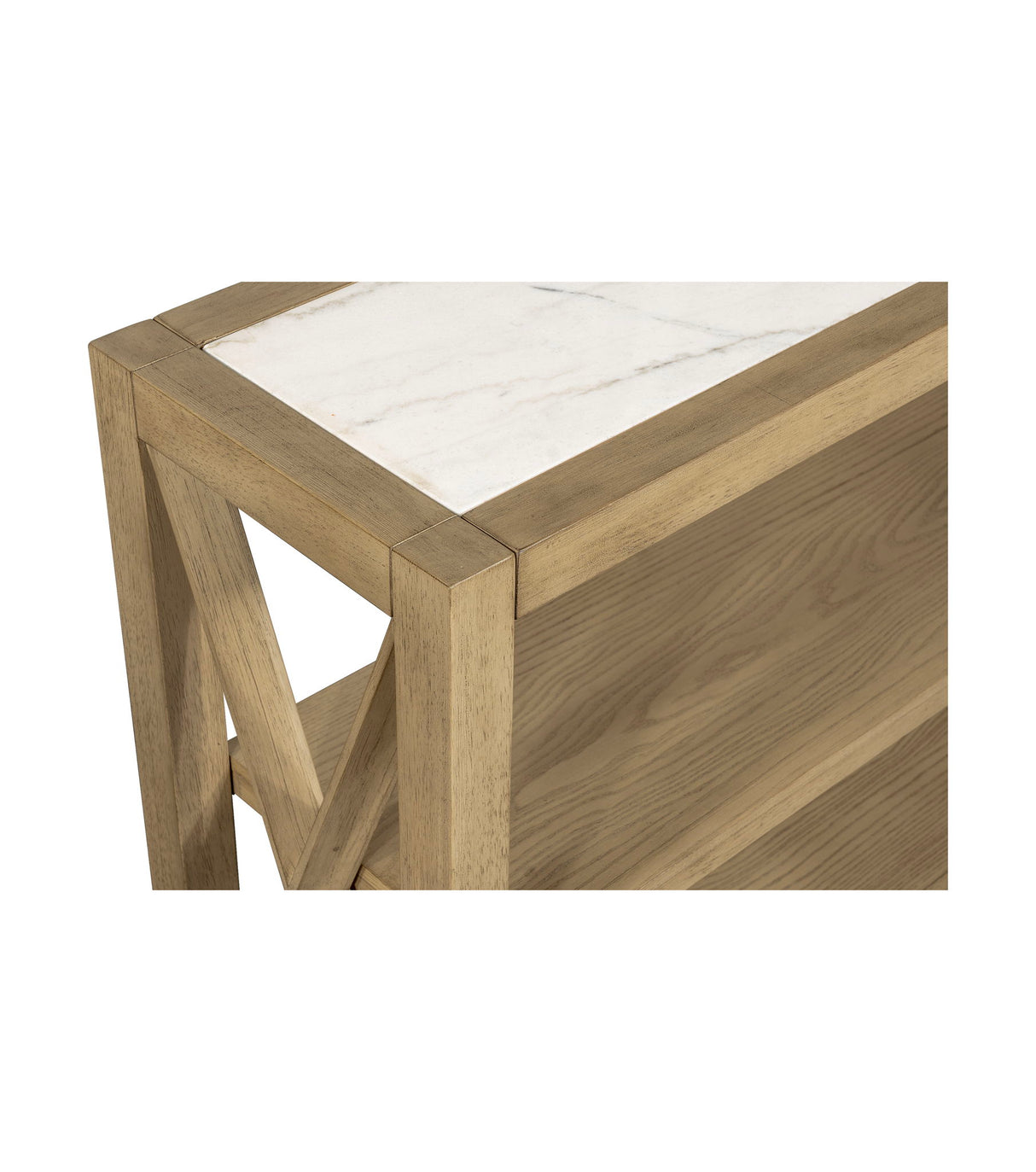 Holden - Console Table - Rustic Blonde