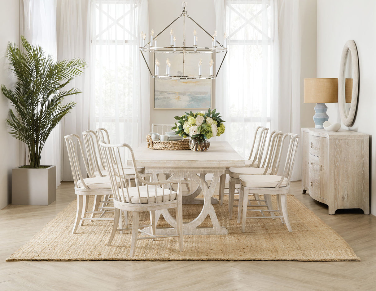 Serenity - Topsail Rectangle Dining Table With 2-18" Leaves