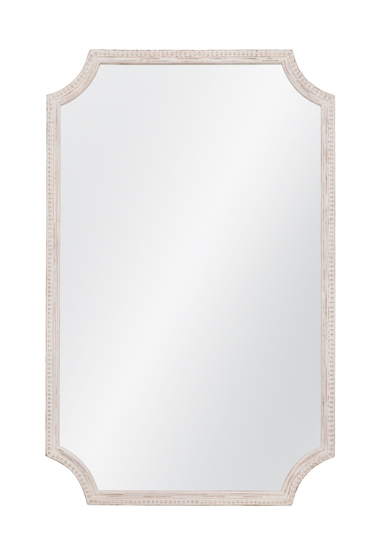 Hendrix - Wall Mirror - Distressed White