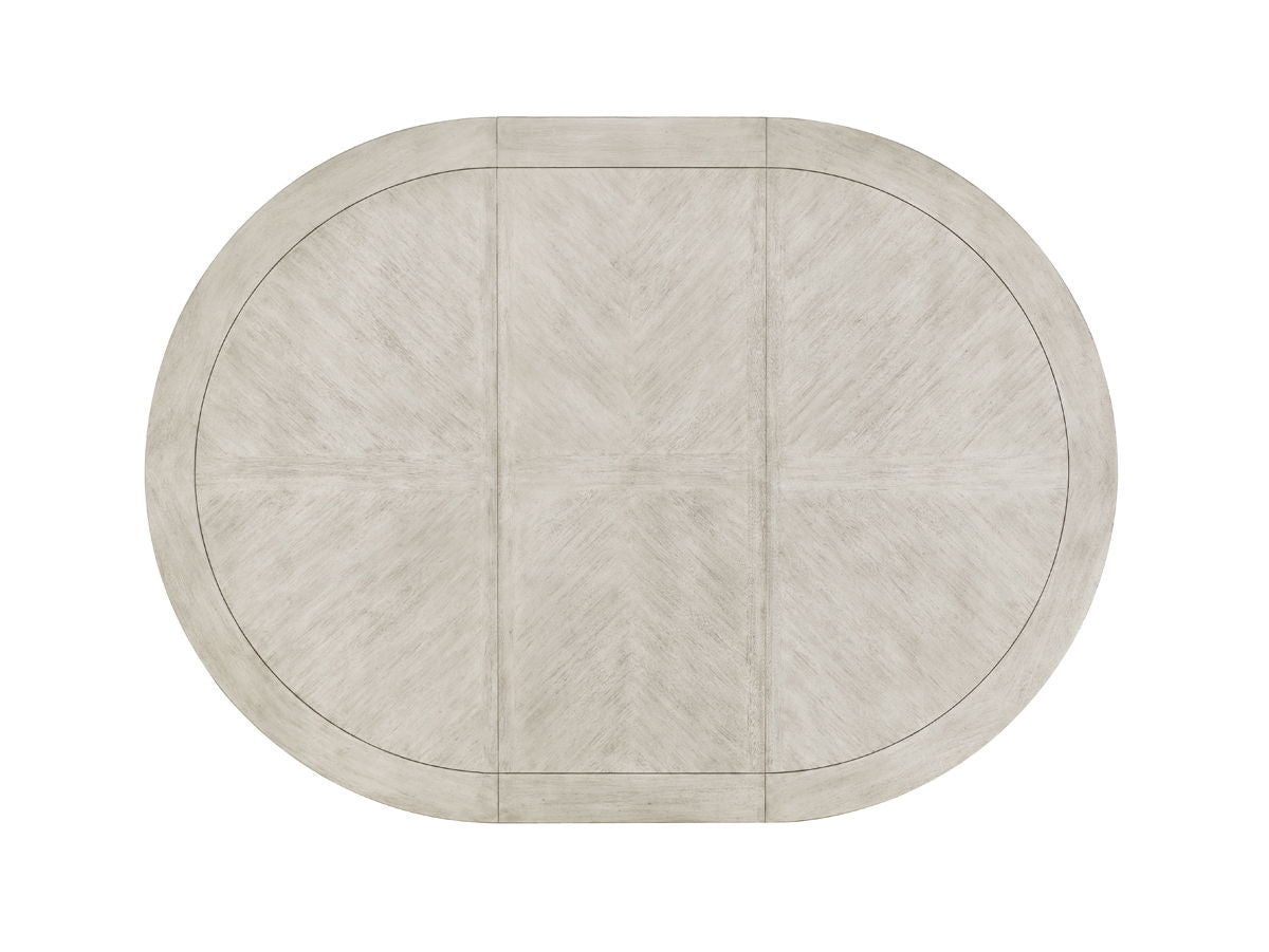 Oyster Bay - Calerton Round Dining Table - Pearl Silver