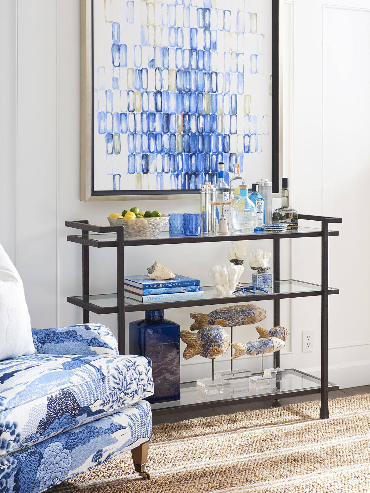 Newport - Huntington Metal Server - Black