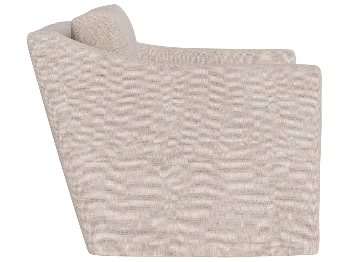 Asher - Slipcover Swivel Chair, Special Order - Beige