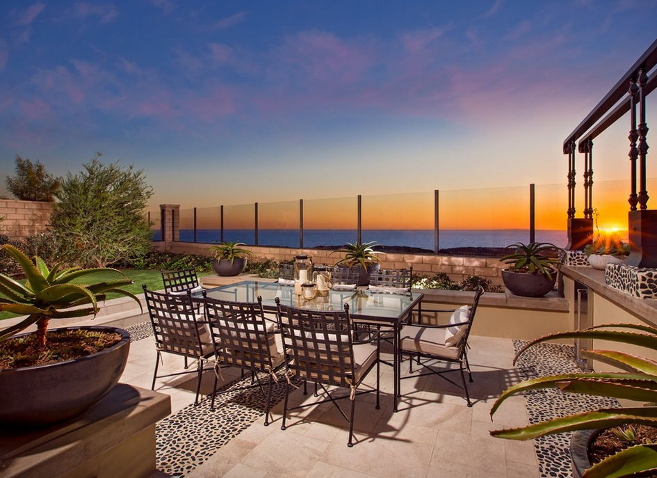 Provence - Dining Chair, With Self Welt - Canvas Flax / Black