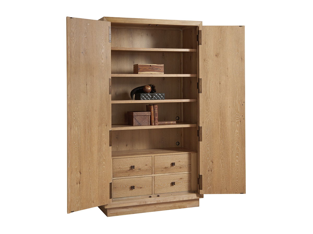 Los Altos - Pavillion Cabinet - Light Brown