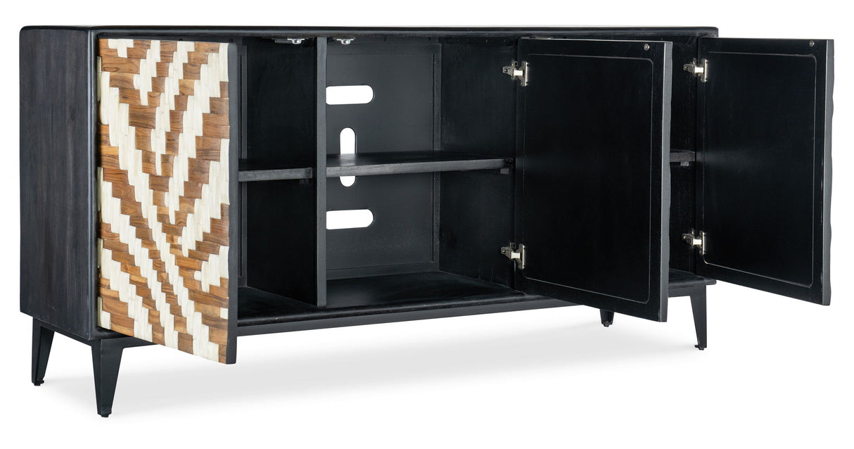 Commerce And Market - Entwined Credenza - Black