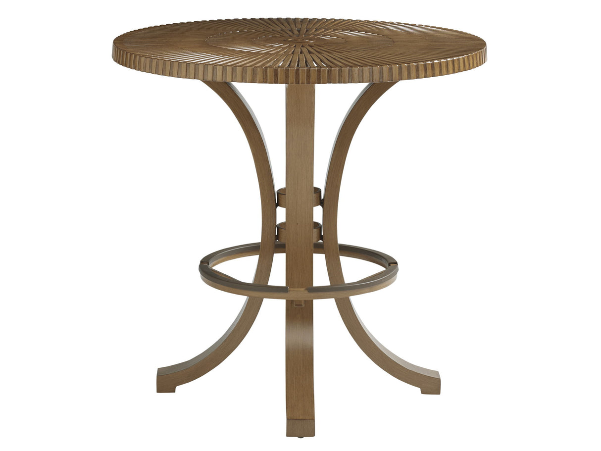St Tropez - Bistro Table - Light Brown