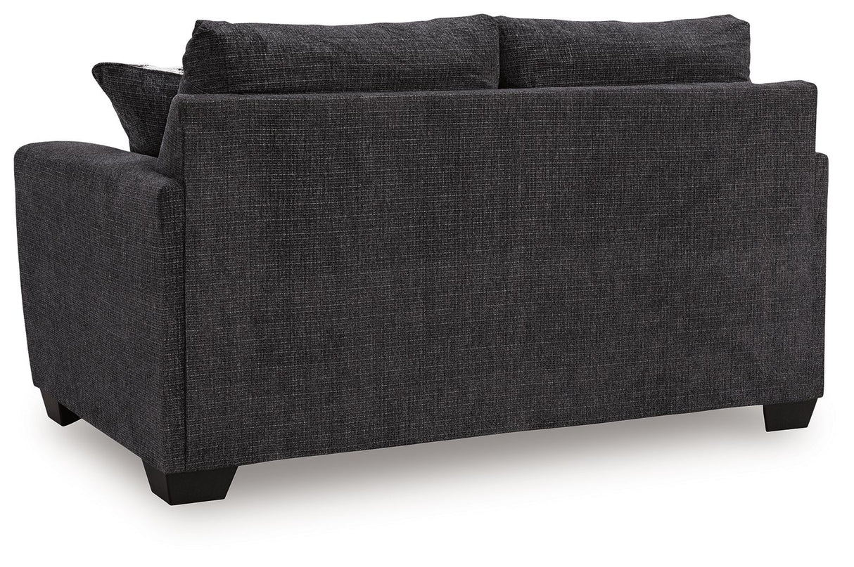 Loreo - Loveseat - Ebony