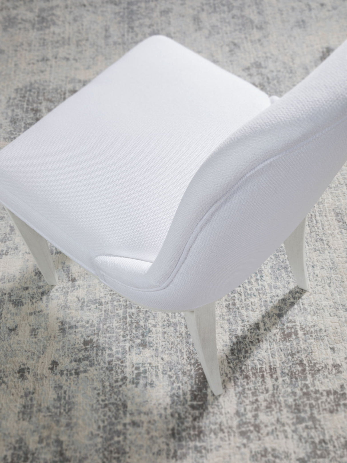 Signature Designs - Marcel Fabric Upholstered Dining Side Chair - White