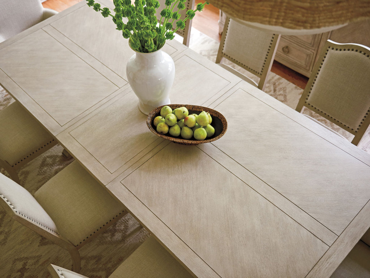 Malibu - Rockpoint Rectangular Dining Table - Beige