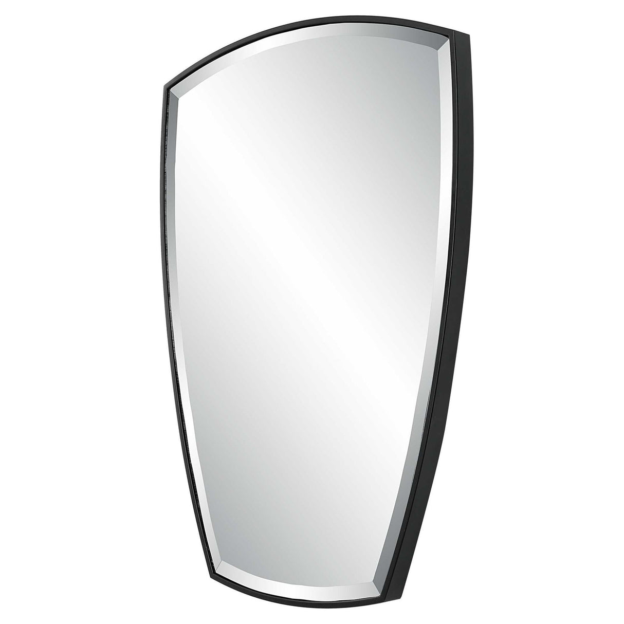Crest - Curved Iron Mirror