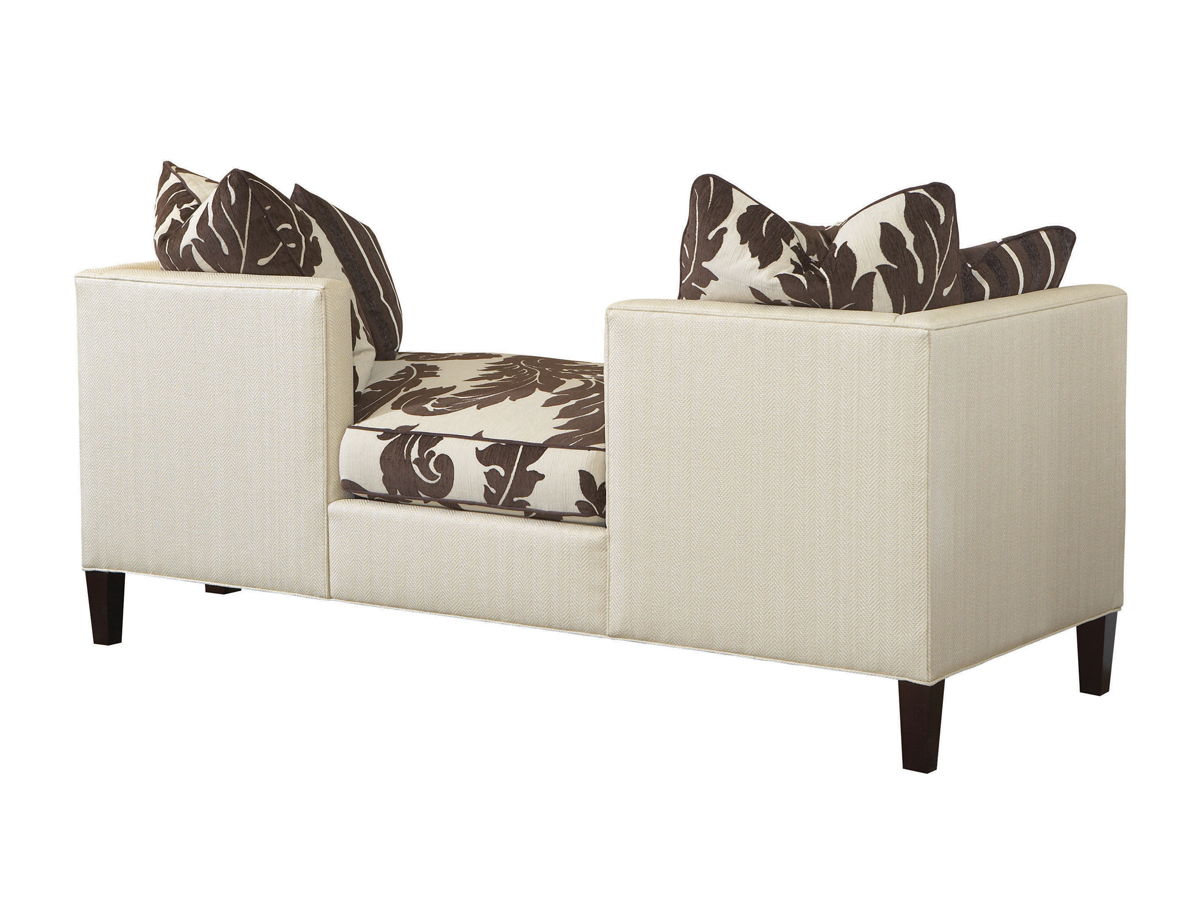 Lexington Upholstery - Sebastian Settee - Gray