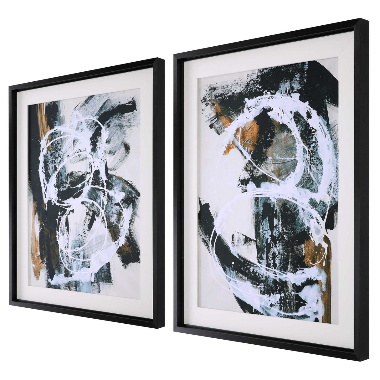 Winterland - Abstract Prints (Set of 2)