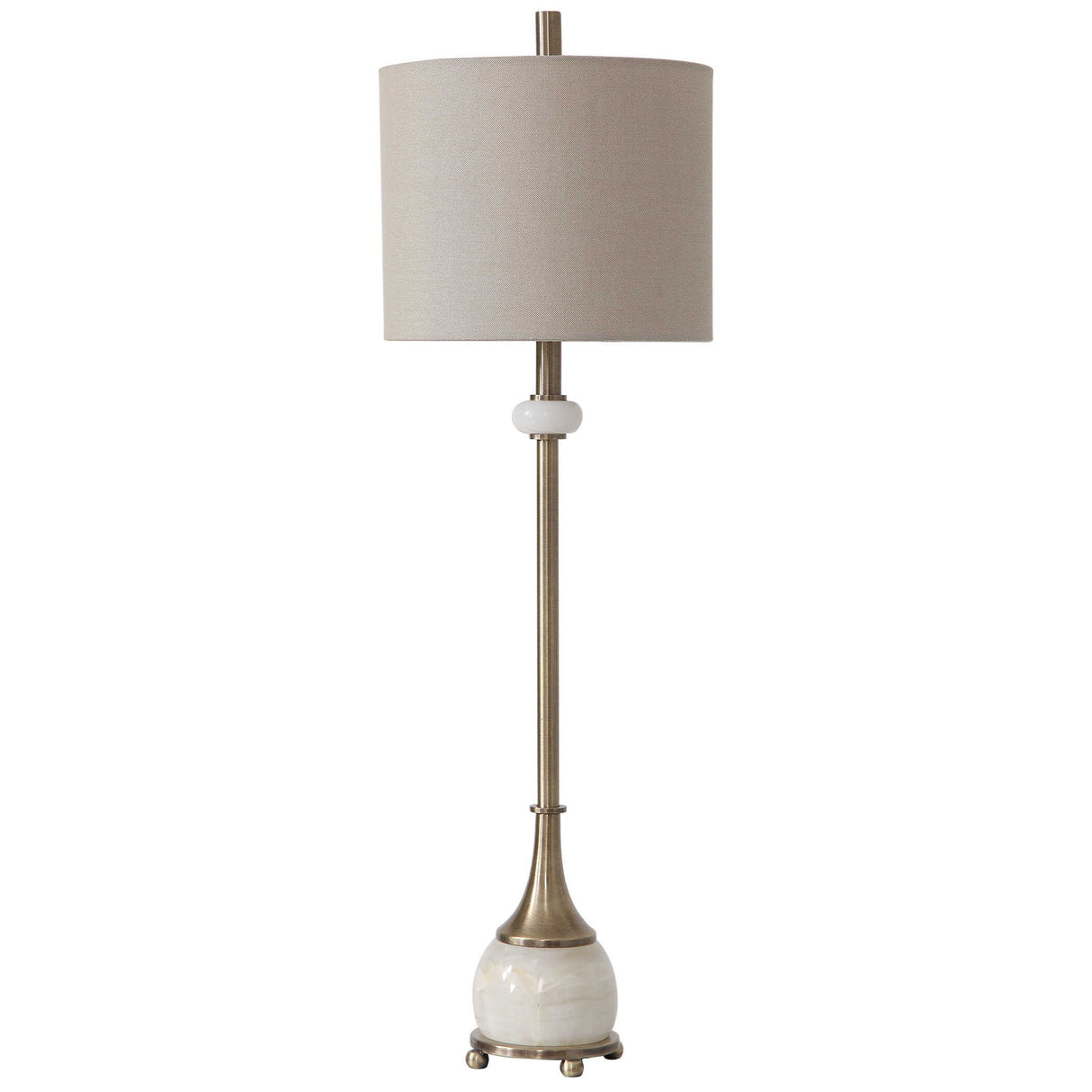 Natania - Plated Buffet Lamp - Brass