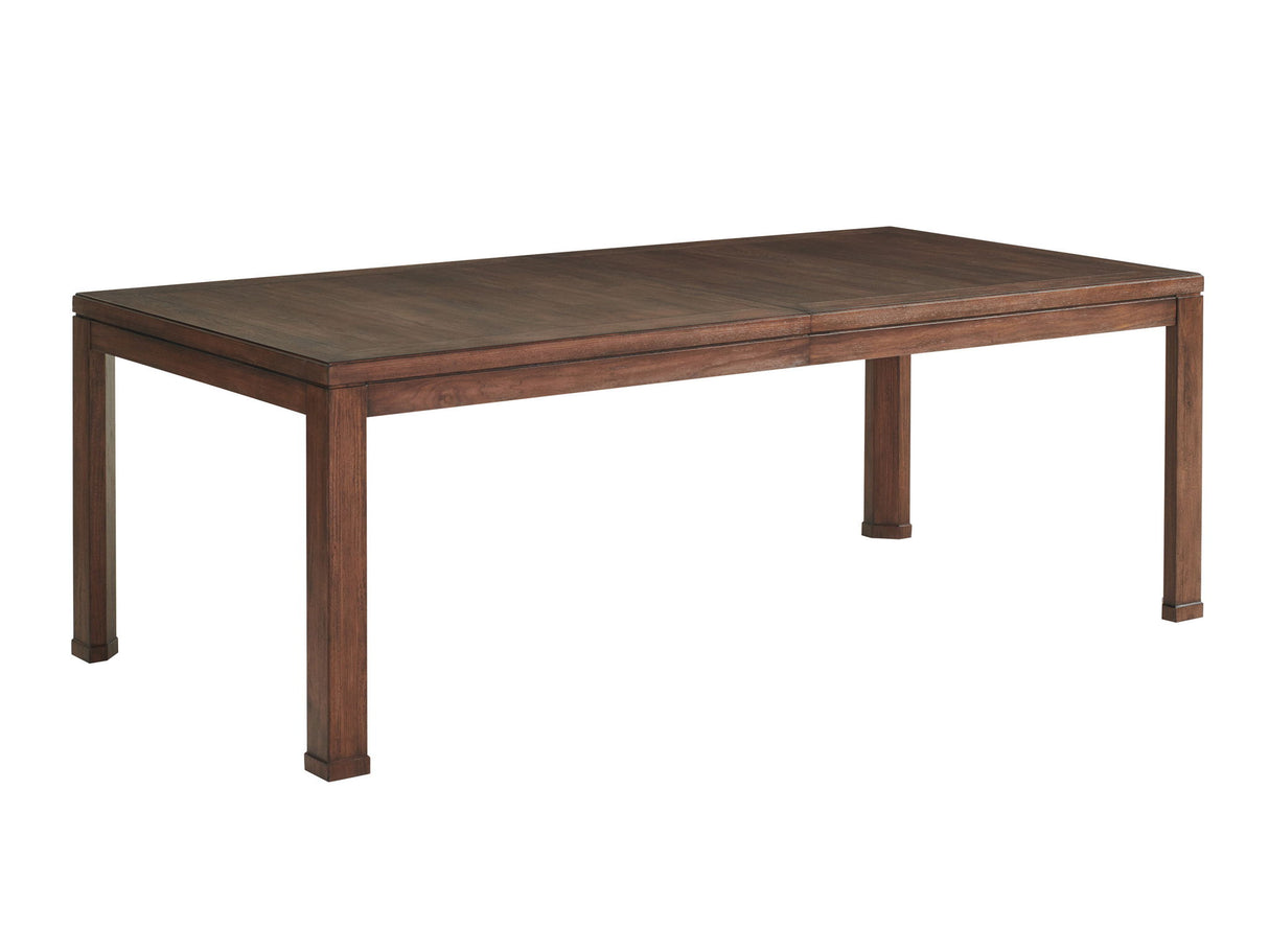 Silverado - Elk Grove Rectangular Dining Table - Dark Brown