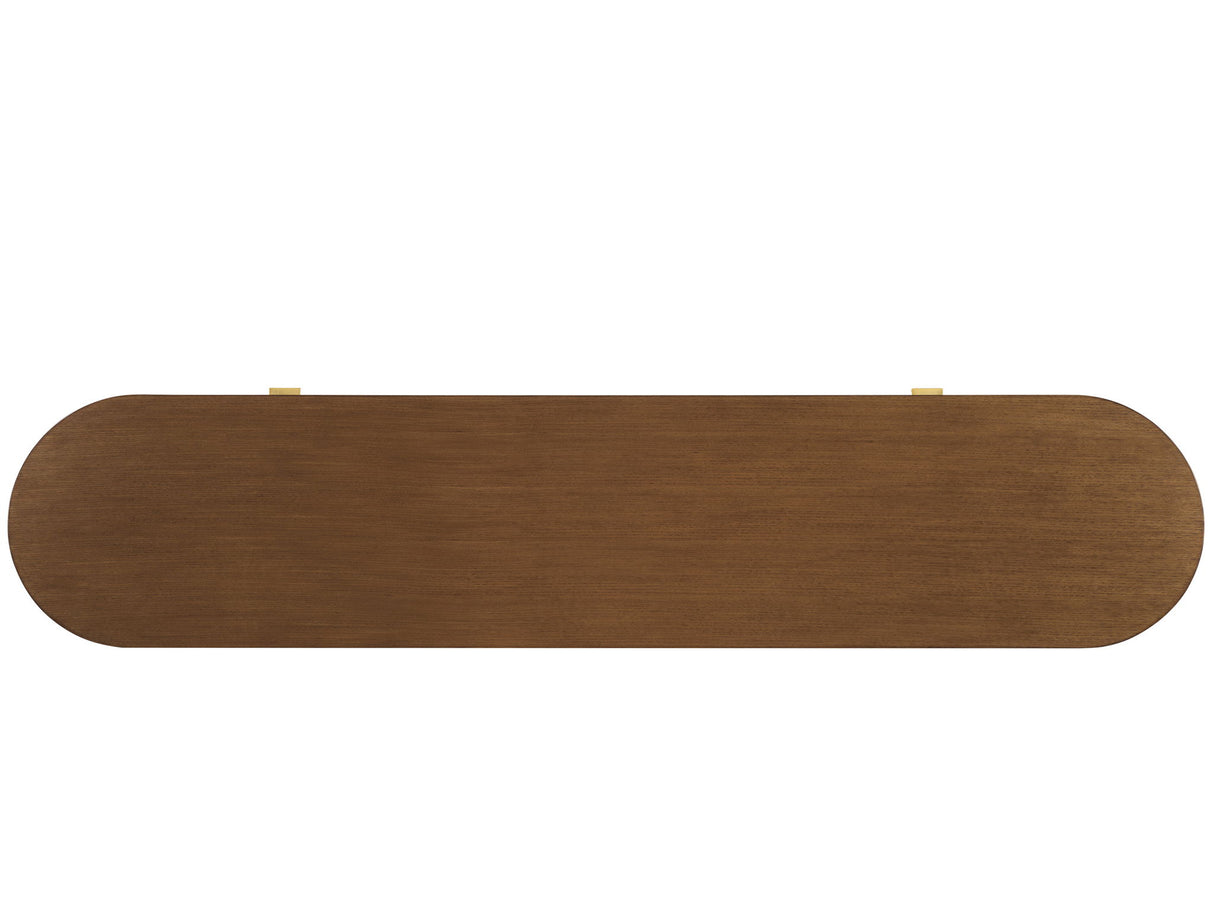 La Costa - Crescent Bay Media Console - Dark Brown