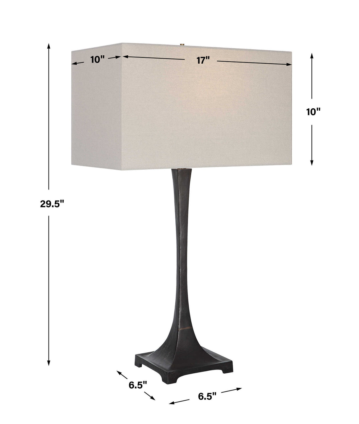 Reydan - Table Lamp - Brown, Dark