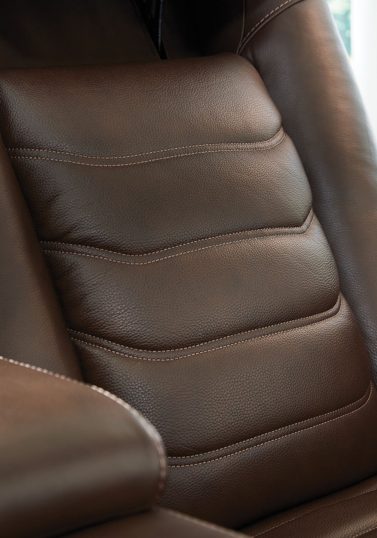 High Impact - Power Recliner / Adj Headrest - Tobacco