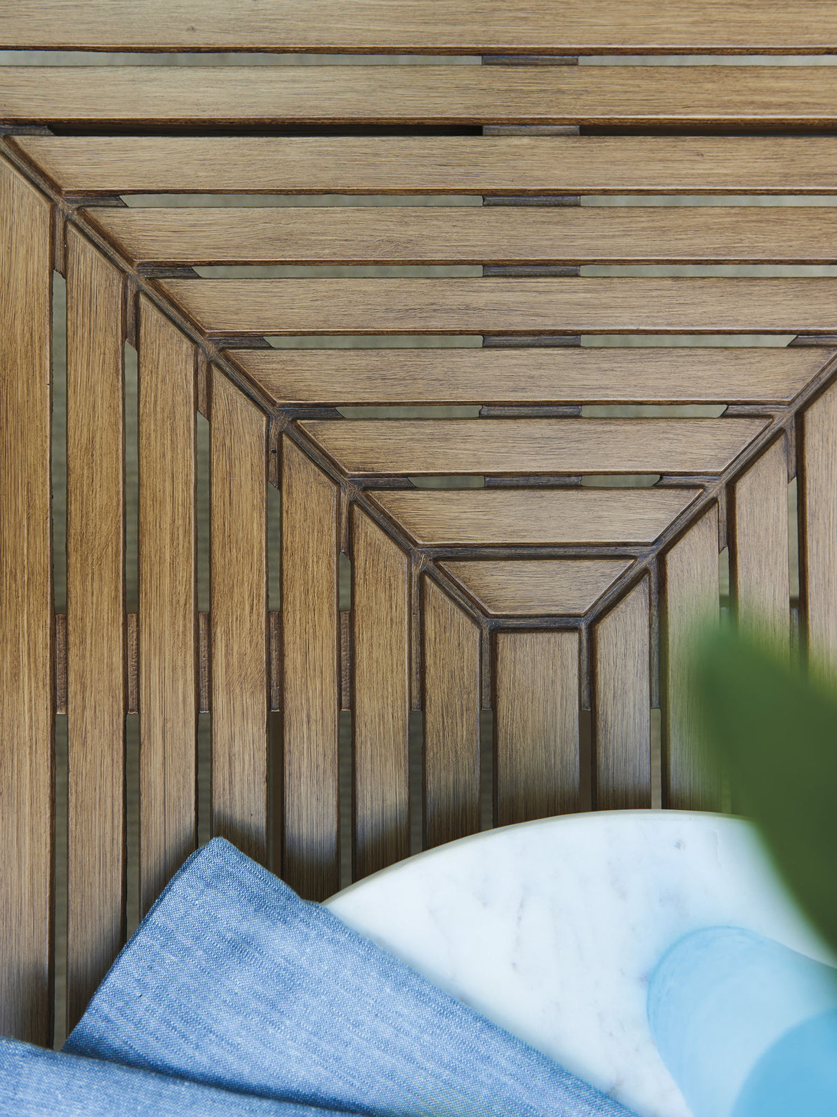 St Tropez - Rectangular Dining Table - Light Brown