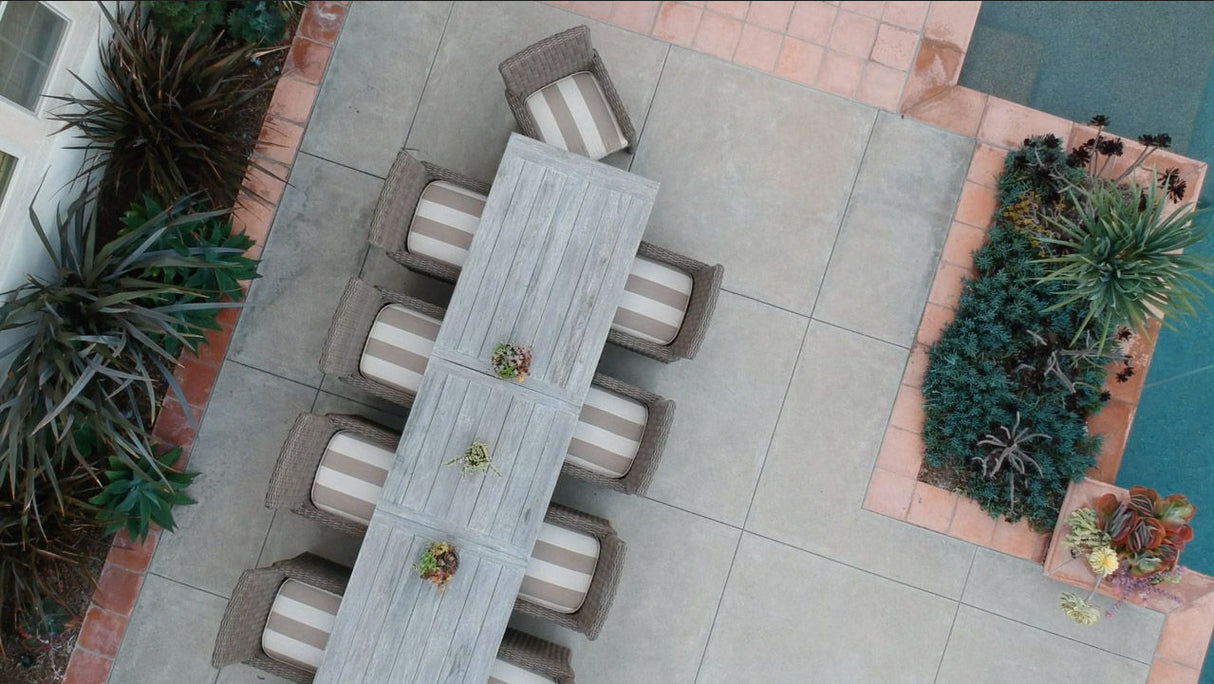 Coastal Teak - Dining Table With Leaf Extension - Teak