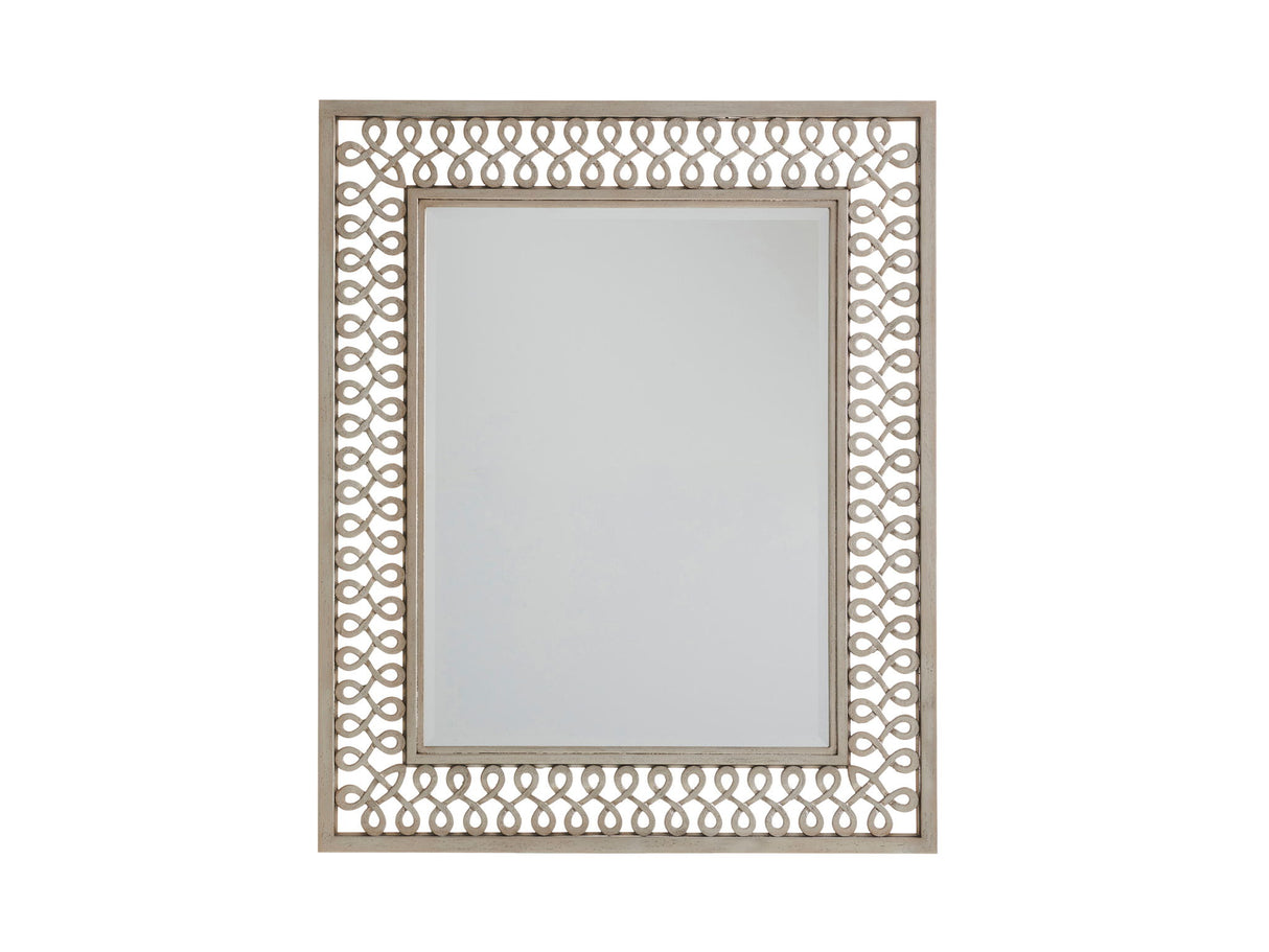 Malibu - Manzanita Metal Mirror - Beige