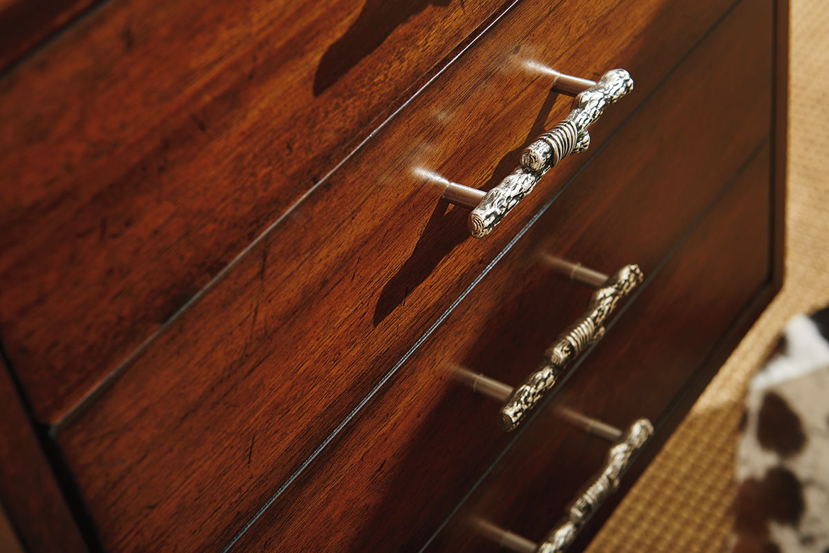 Studio Designs - La Costa Live Edge Writing Desk - Dark Brown