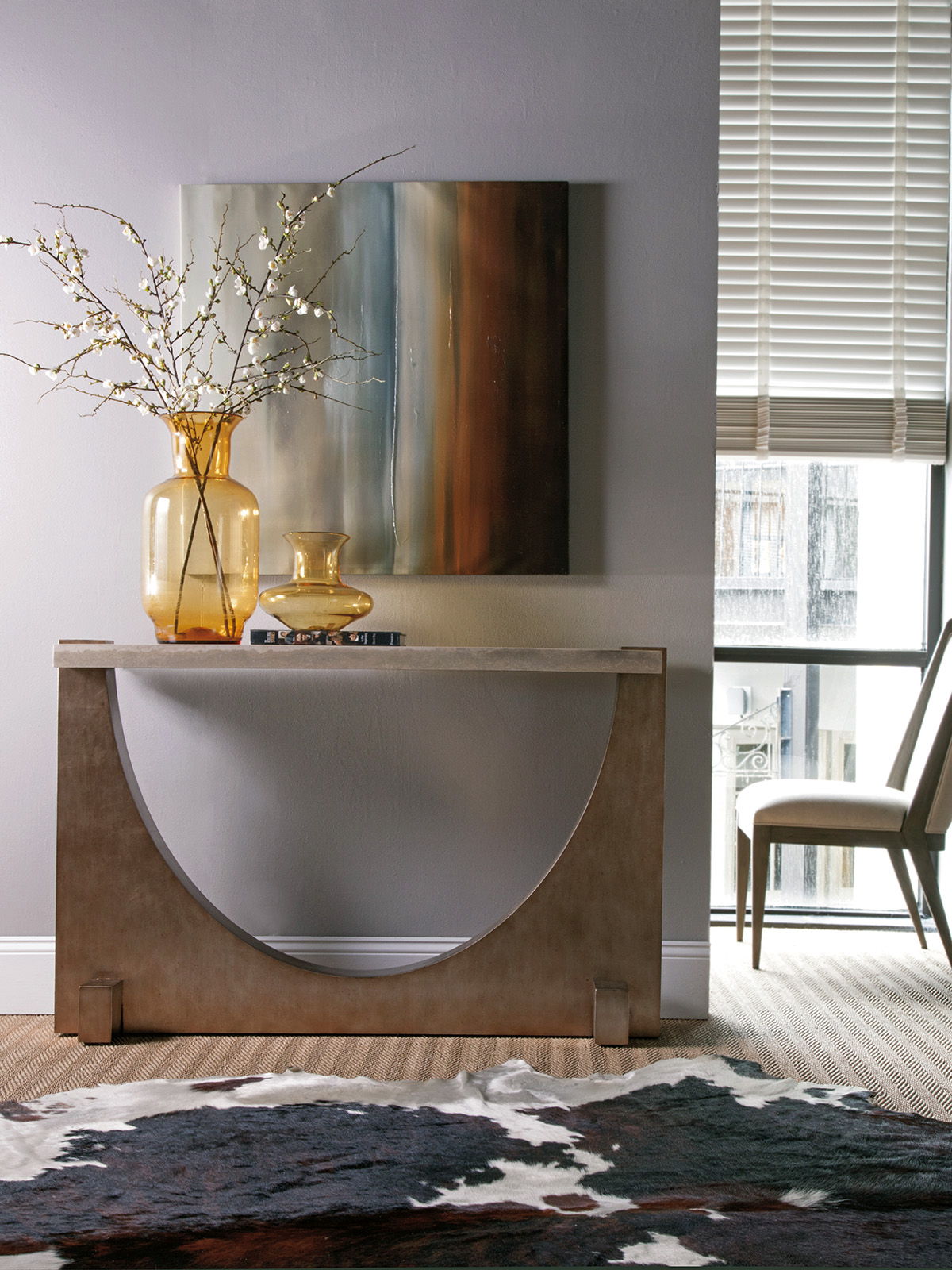 Signature Designs - Impresario Console Table - Dark Brown