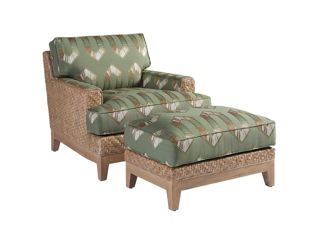Los Altos - Danville Ottoman - Green