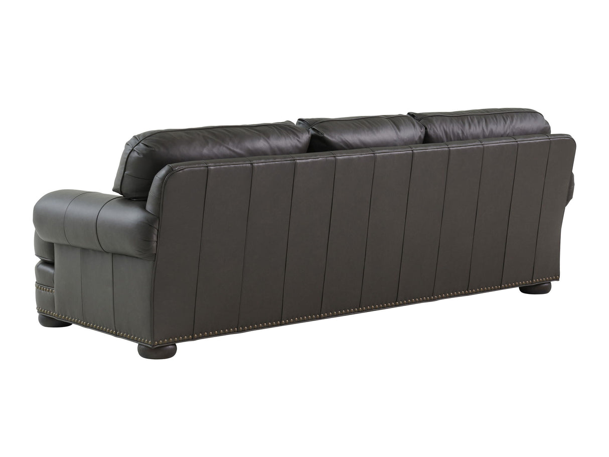 Silverado - Kensington Leather Sofa - Black