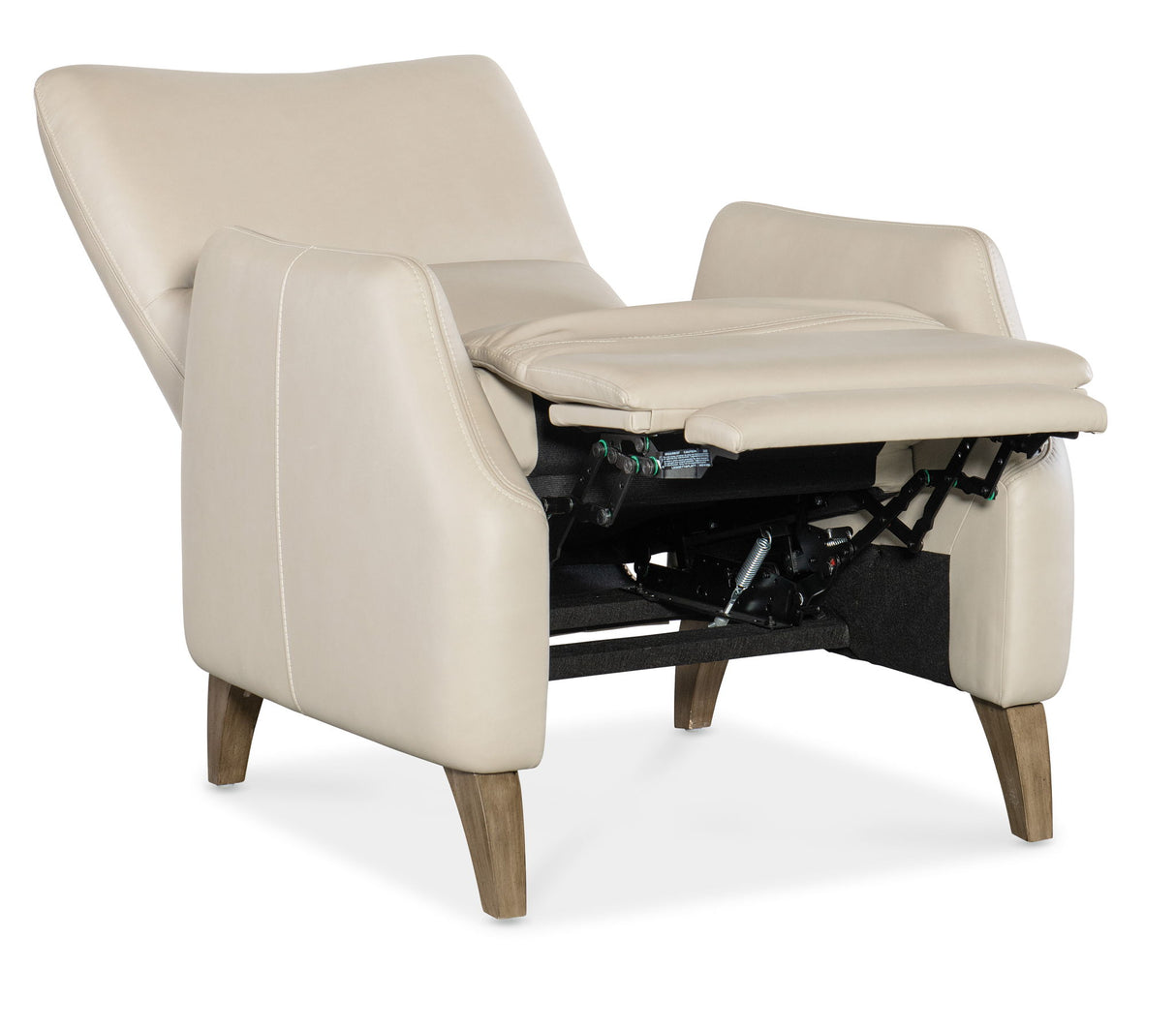 RC - Rumero Press Back Recliner - White