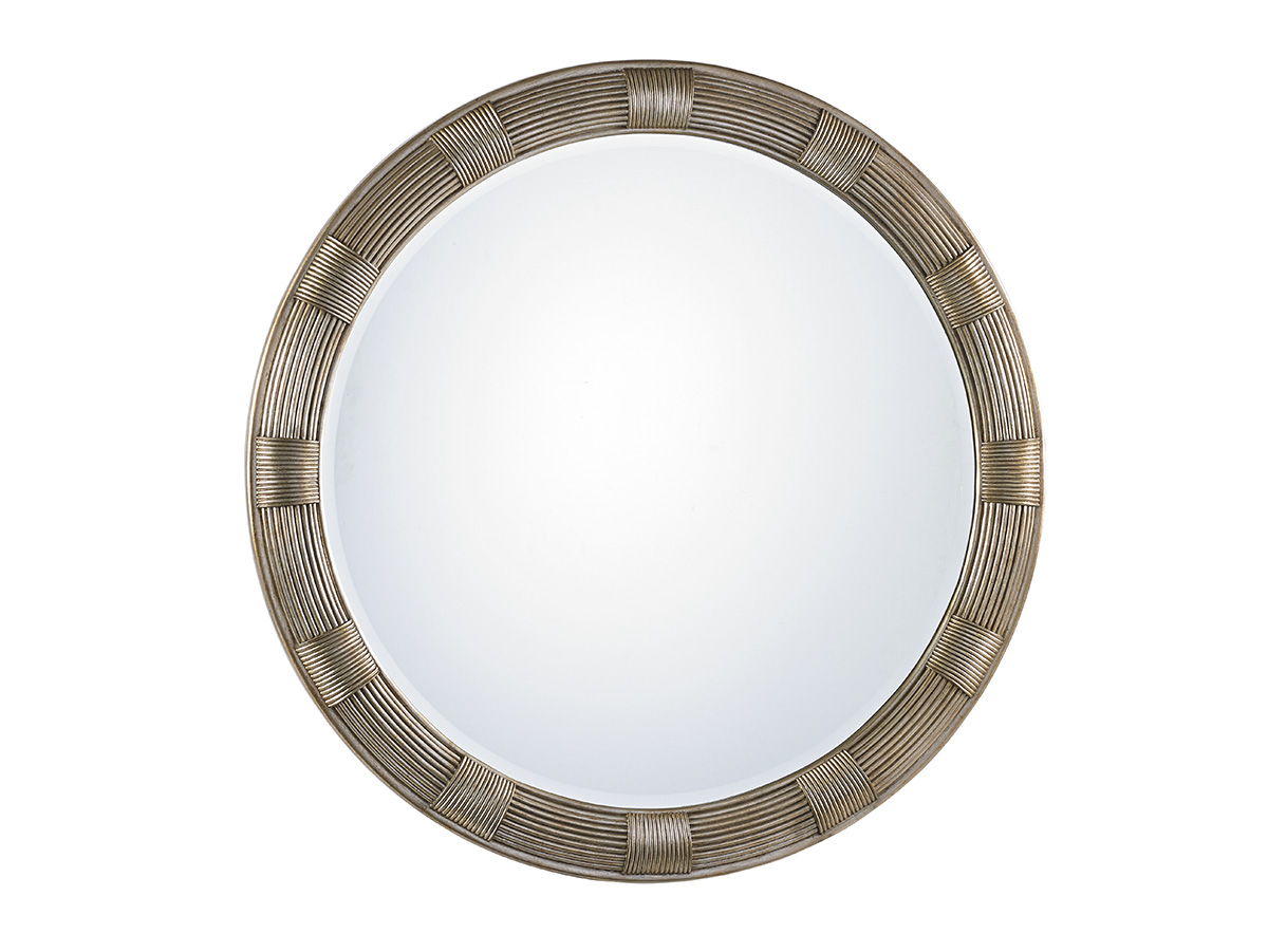 Laurel Canyon - Beverly Round Mirror - Gray