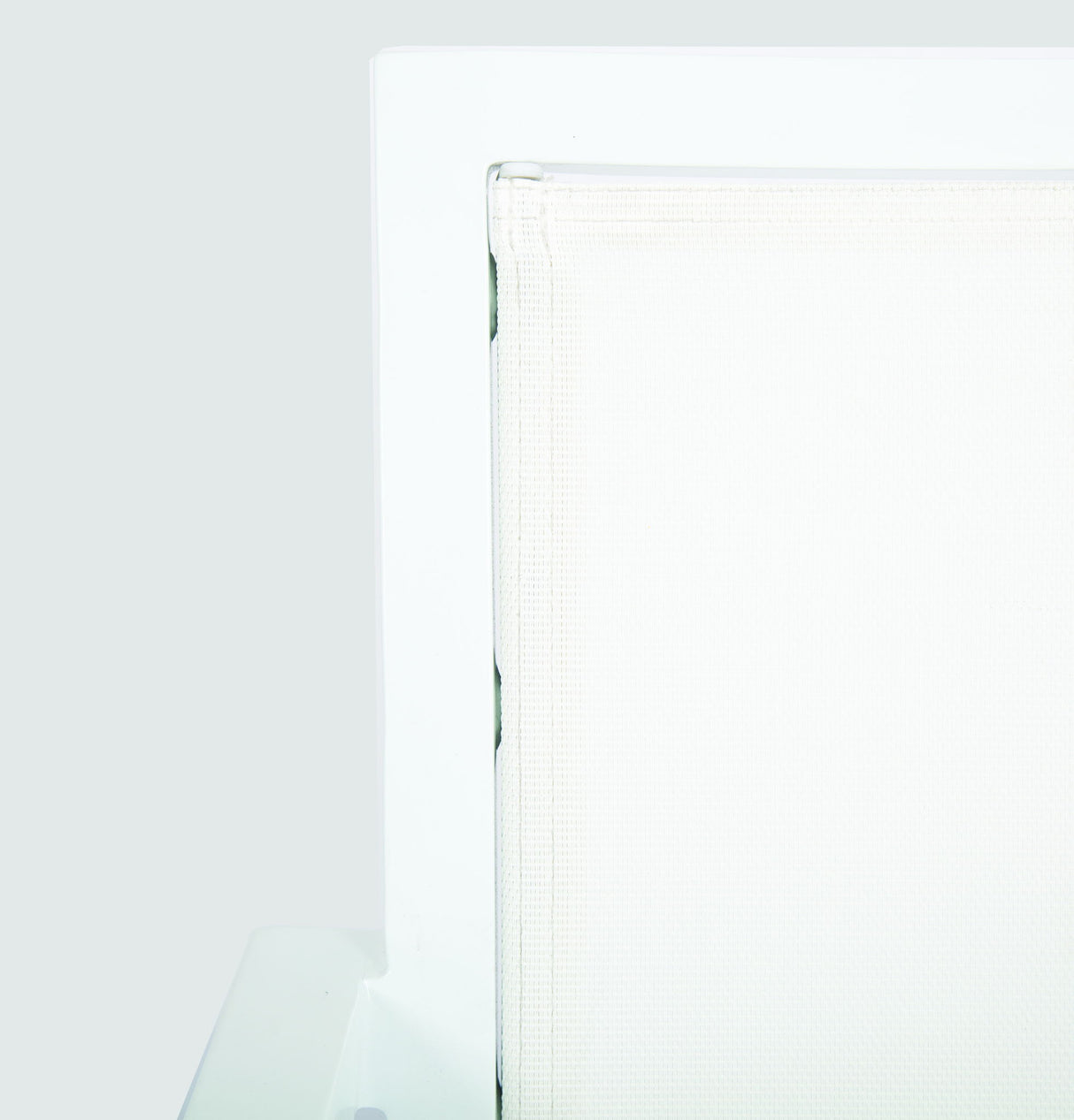 Naples - Stackable Sling Dining Chair - White