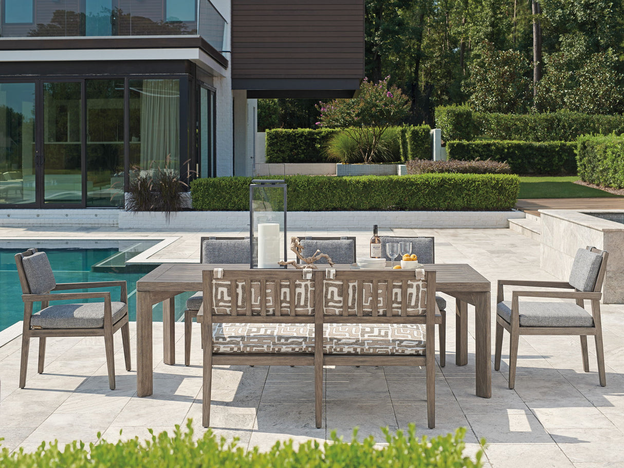 La Jolla - Rectangular Dining Table - Dark Brown