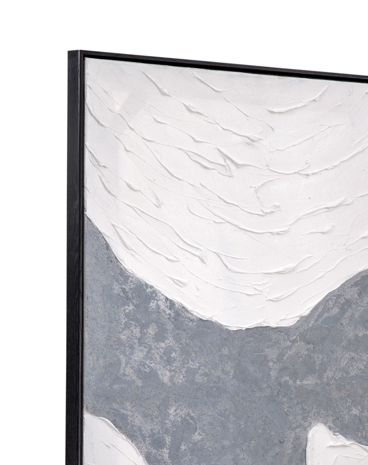 Osceola Canvas Art - White