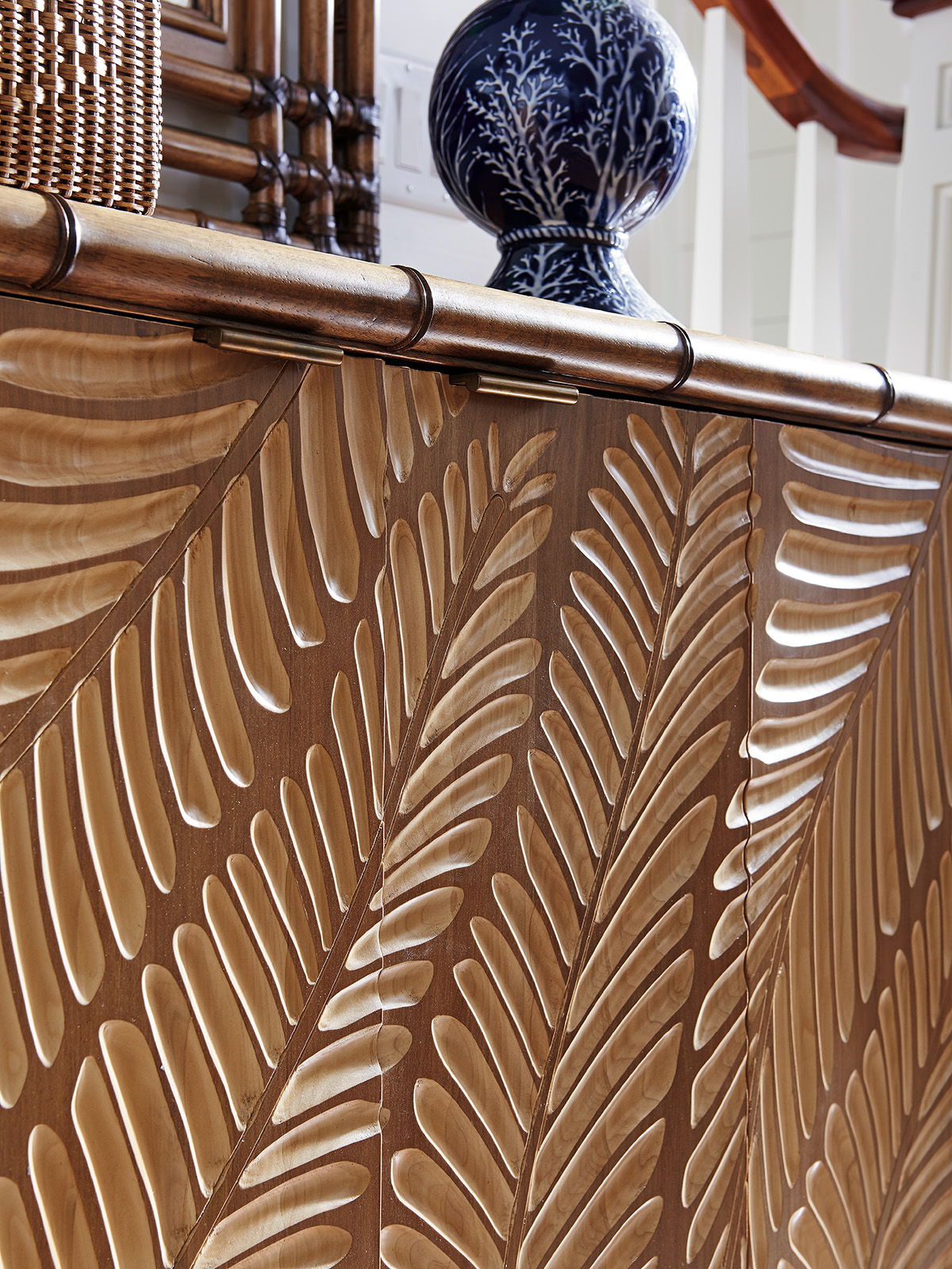 Twin Palms - St. Croix Hall Chest - Light Brown