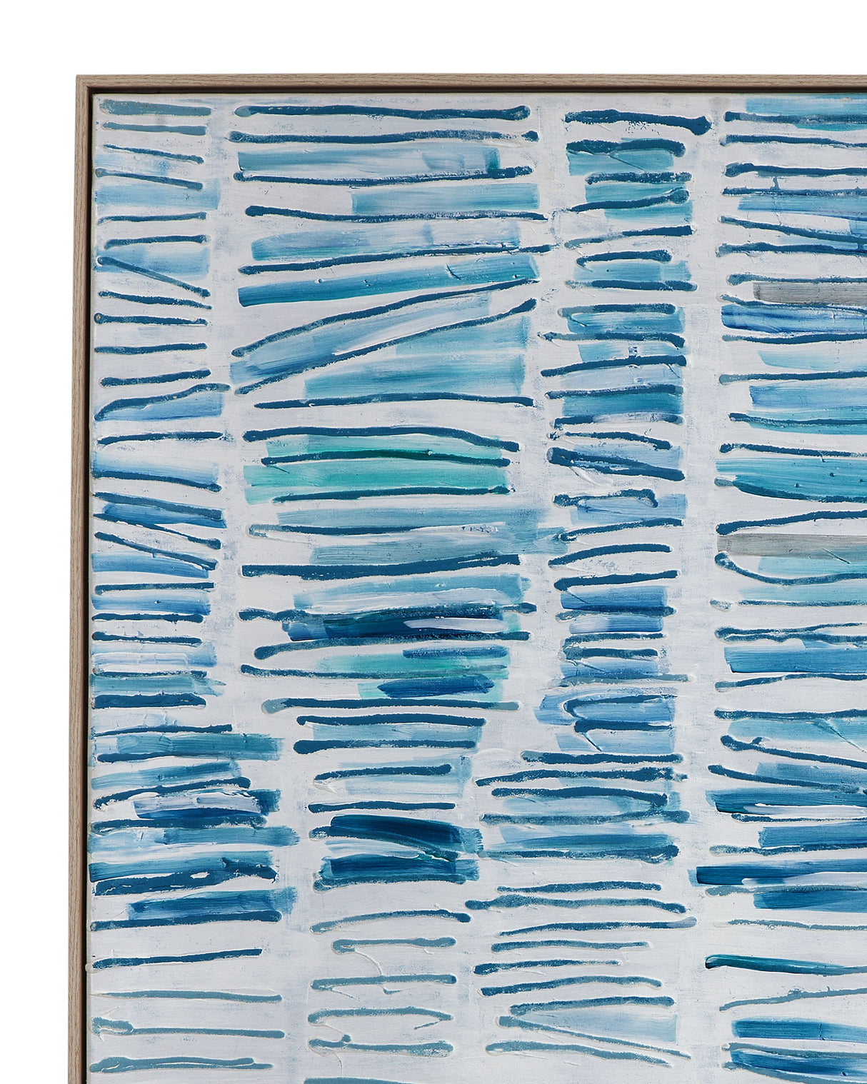 Blue Gail Canvas Art - Light Blue